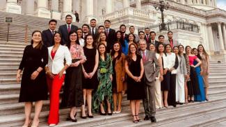 Natalia Cabezas en Washington
