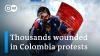 Embedded thumbnail for Colombia protests one month in: 45 dead and dozens disappeared 